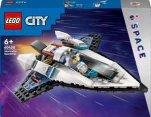 LEGO City intergalaktisk romskip 60430, fra 6 år