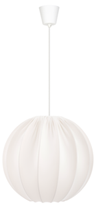 Taklampa tyg rund 40 cm, Northlight