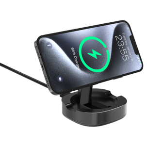 Trådløs Qi2-lader sammenleggbar, 15 W