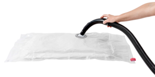 Vakuumpåsar för kläder och täcke, 2-pack