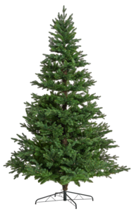 Juletre med innebygd LED-belysning, 250 cm