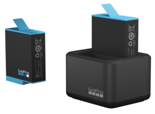 GoPro Dual Charger + Battery för GoPro Hero9