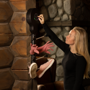 Hedgehog Wall Käsine- ja kengänkuivain, 8 koukkua