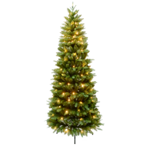 Pop-up juletre Asker med LED-lys, 180 cm