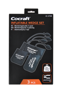 Cocraft monteringspute, løftepute vindu, 3-pakning