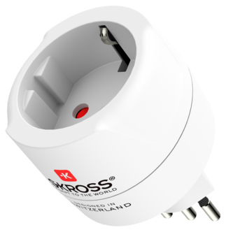 Skross Europe to Switzerland, Italy, Brazil reiseadapter