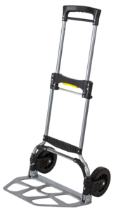 Hopfällbar transportkärra