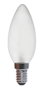 Kronljuslampa dimbar LED E14 3,4 W, varmvit