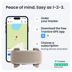 Tractive Dog 6XL GPS-tracker for stor hund