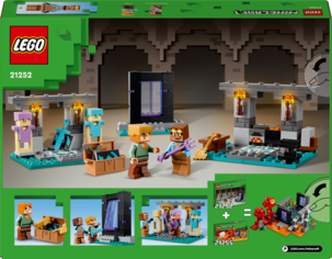 LEGO Minecraft Asevarasto 21252, yli 7-vuotiaille