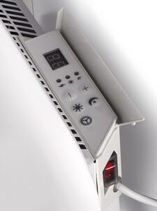 Mill Invisible element med termostat