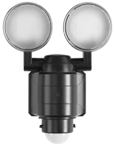 Batteridrevet vegglampe med bevegelsessensor