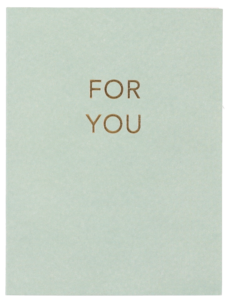 Gratulasjonskort dobbelt med blank innside, 11 × 8 cm