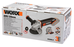 Vinkelslip Worx WX 800.9