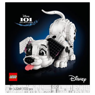 LEGO Disney 101 dalmatinere valper 43269, 18 år