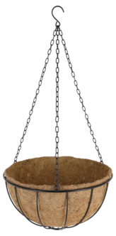 Utendørs ampel med kokosmatte, diameter 30 cm