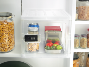 Boks med kodelås til kjøleskap og skap