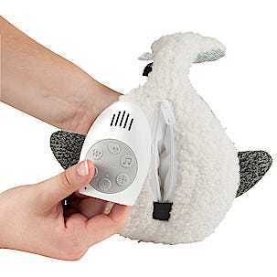 Flow Moby kosedyr med spilledåse