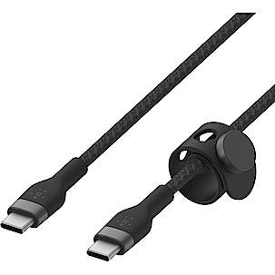 USB-C till USB-C laddkabel, Belkin BoostCharge PRO Flex, 2 m