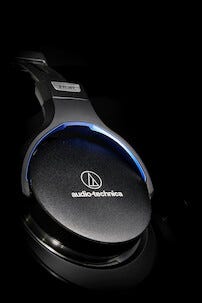 Audio Technica ATH-MSR7GM hodetelefoner med mikrofon