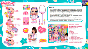 Docka Kindi Kids Hospital Kate, från 3 år