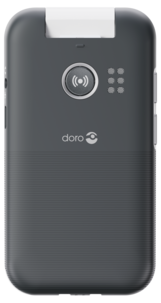 Doro Leva L31 sammenleggbar telefon med tydelig ytre skjerm