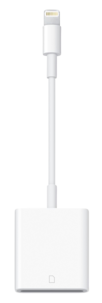 SD-muistikortinlukija Lightning, Apple