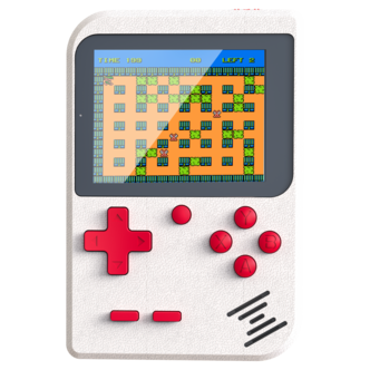 Exibel portabel spelkonsol 256 spel, från 6 år