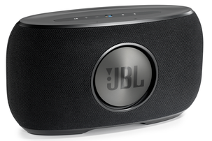 Kaiutin, jossa puheassistentti JBL Link 500