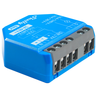 Shelly 1 Gen4 smart wifi-relé med Zigbee og Matter