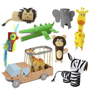 Re cycle me, djungel