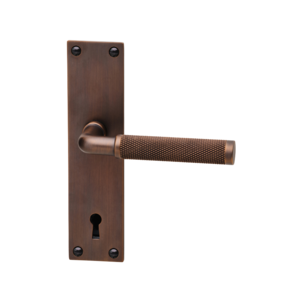 Habo Lexington dörrhandtag med långskylt, innerdörr