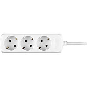 Grenuttag 3-vägs, 1,4 meter kabel