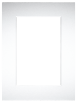 Passepartout på 15 x 20 cm, kartong