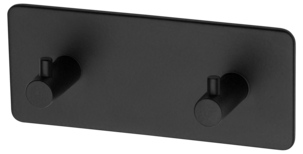 Habo Flair dubbel självhäftande krok, metall