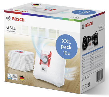 Bosch G All dammsugarpåsar PowerProtect, 16-pack
