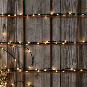 Mini LED Valoketju lämmin valkoinen, eri pituuksia