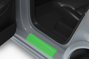 Suojakalvo auton kynnykseen läpinäkyvä 20 x 120 cm