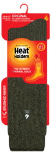 Heat Holders Long Socks Lämpösukat, vihreä