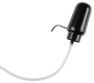 Elektrisk vinluftare med pip och dispenser