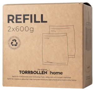 Torrbollen Home Refill, 2-pakning