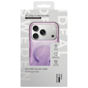 Ideal of Sweden Amethyst Mist iPhone 18 Pro / iPhone 17 Pro mobilskal, lila