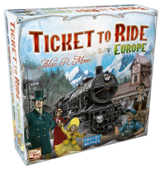 Ticket to Ride Europe brädspel, från 8 år