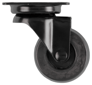 Møbelhjul, svart