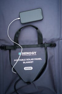 Renogy RPP200SB sammenleggbart og bærbart solcellepanel, 200 W