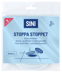 Sini Stoppa Stoppet slukfilter 15 cm