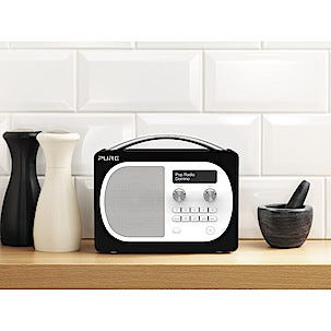 Pure Evoke D4 DAB-radio med Bluetooth 