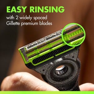 GilletteLabs Body barberblader, refill