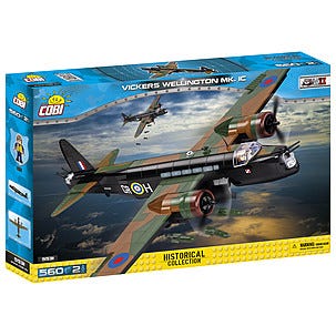 Byggklossar Cobi, Vickers Wellington Mk.1C
