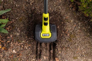 Ryobi jordfräs RY18CVA-0 One+ 18 V, batteridriven